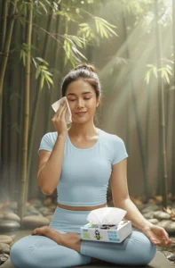 Produk Facial Tissue 150’s Tisu Bambu Miutiss